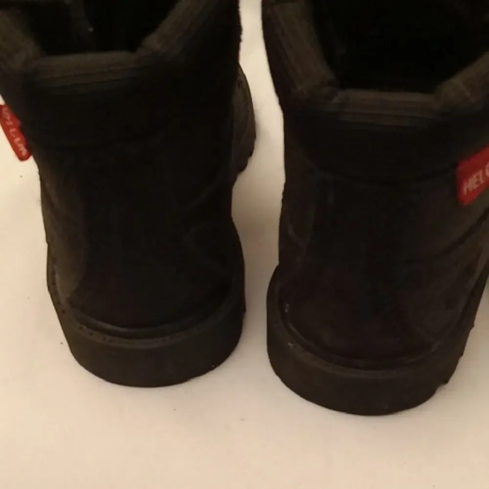 Timberland Boys Size 8 Premium Waterproof Black Boots